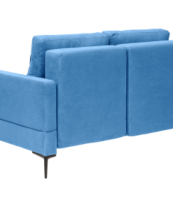 Диван Оскар в ткани категории 2, пружинный блок — вид со спинки